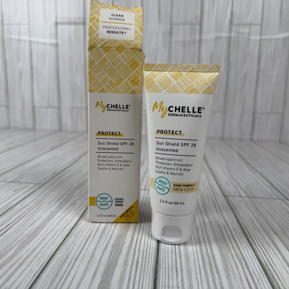 MyCHELLE Dermaceuticals Sun Shield‎ SPF 28 Unscented 2.3 oz. Exp - 9/27